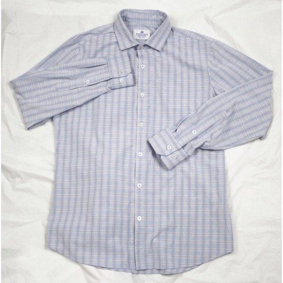 Mizzen+Main Other - Mizzen + Main Trim Fit Mens Long Sleeve Button Fro